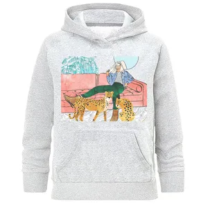 هودی زنانه طرح مینیمال دخترانه مدل H430