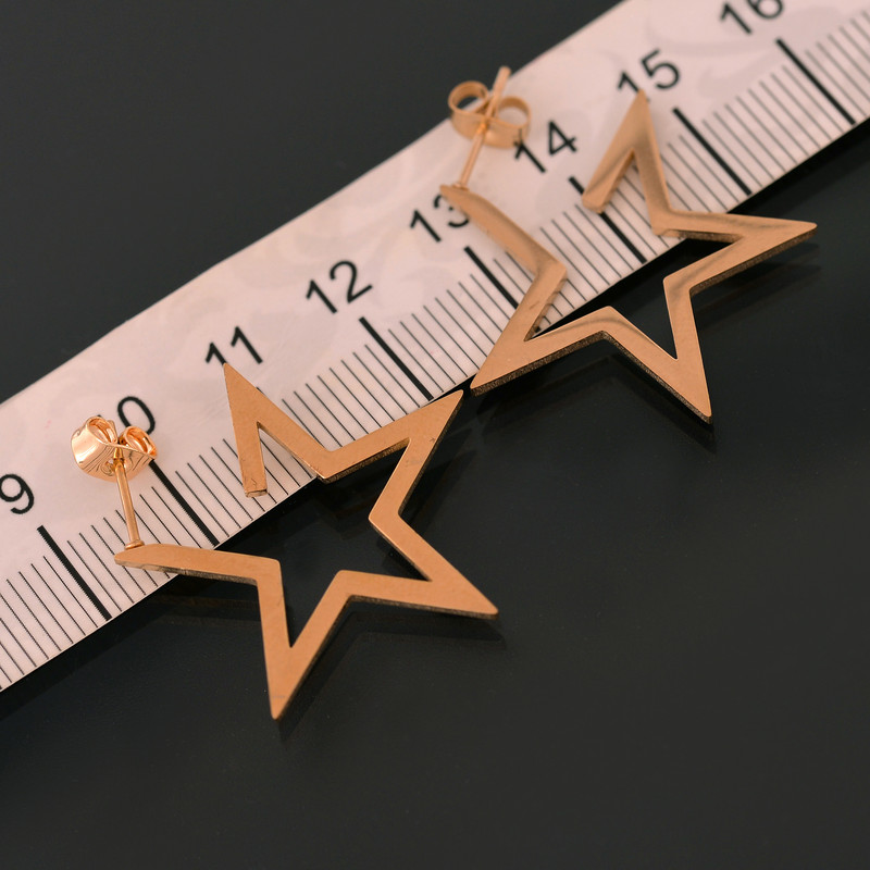 گوشواره زنانه ماصرم مدل ستاره کد ER2070 گوشواره زنانه ماصرم مدل ستاره کد ER2070