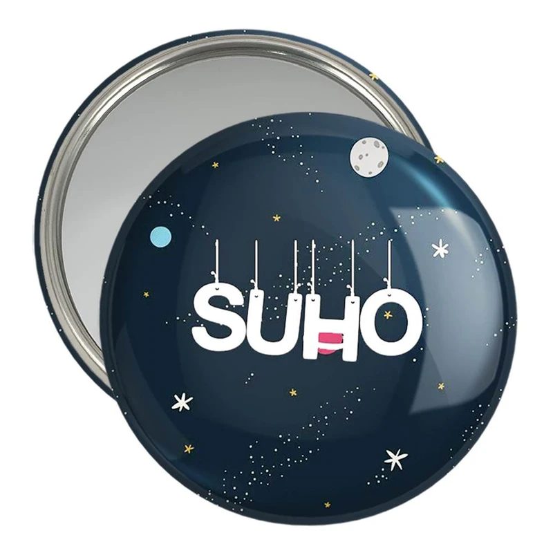 آینه جیبی خندالو مدل گروه اکسو EXO  کد 13632