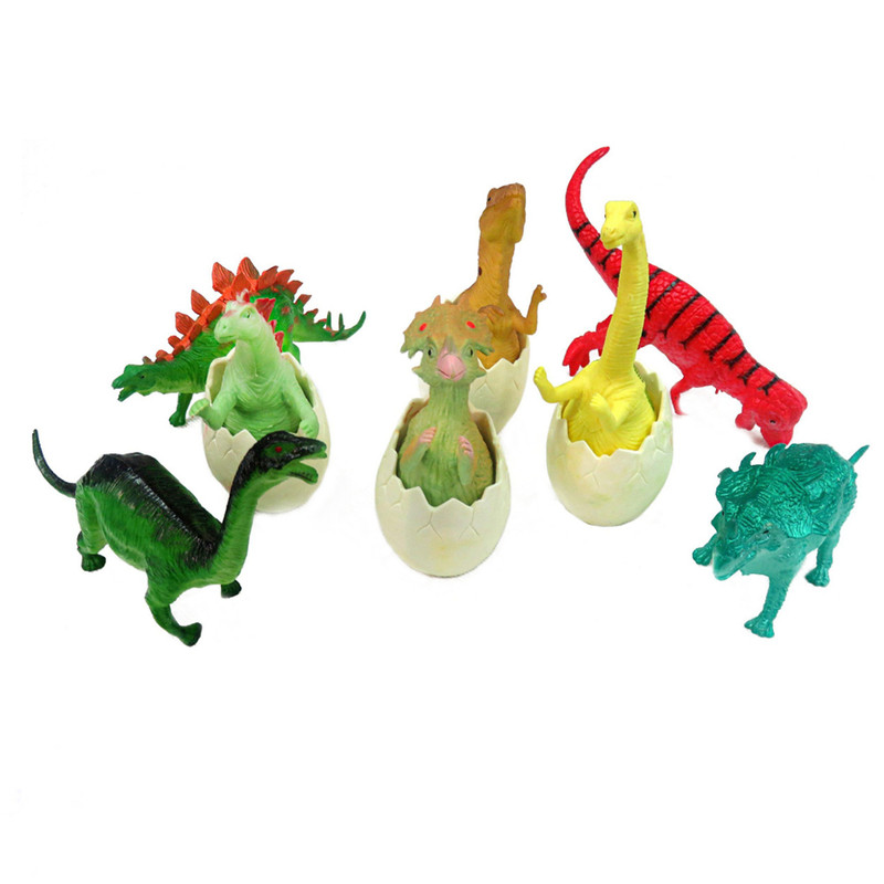 فیگور طرح دایناسور مدل funny playset مجموعه 8 عددی