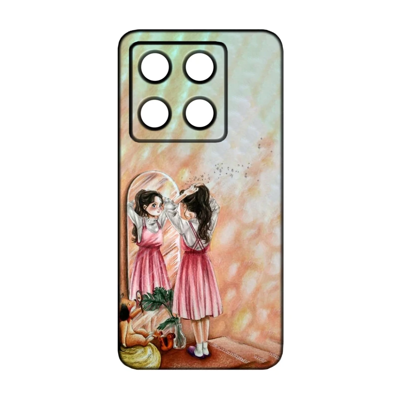 کاور طرح دخترانه کد 232 مناسب برای گوشی موبایل شیائومی 14T Pro