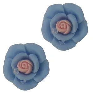 فیمو مدل گل بسته 2 عددی