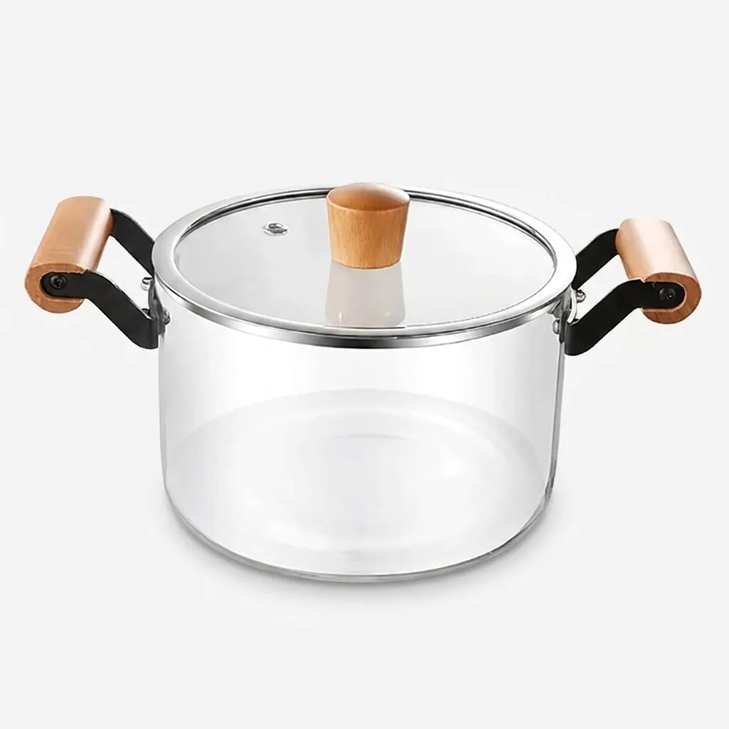 قابلمه پیرکس مدل شیشه ای کد 1369n 1 3500 سایز 20