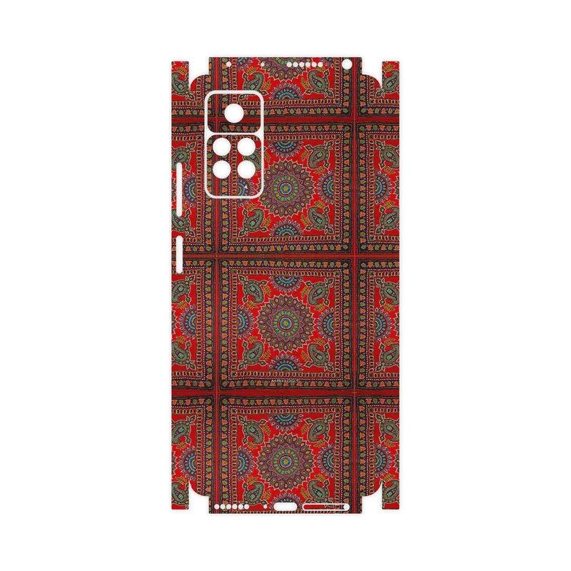برچسب پوششی ماهوت مدل Embroidered Rug-FullSkin مناسب برای گوشی موبایل شیائومی Redmi Note 11 Pro 5G