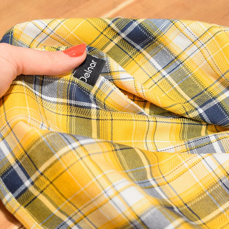 عکس شماره 4 : پیراهن پسرانه دلنار گالری مدل کلاسیک چهارخانه