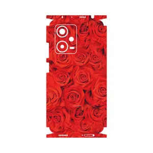 MAHOOT Red_Flower-FullSkin Cover Sticker for Xiaomi Redmi Note 12 Pro Plus