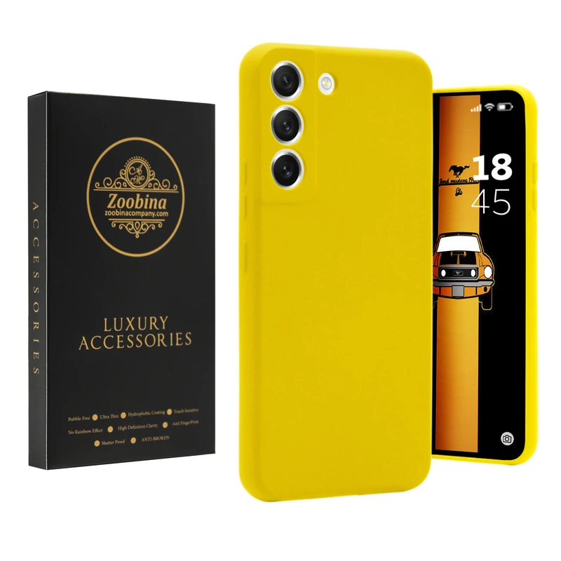 کاور زوبینا مدل سیلیکون مناسب برای گوشی موبایل سامسونگ Galaxy S22 