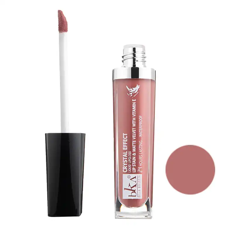 رژ لب مایع بکا کد LG252644 مجموعه 3 عددی به همراه کیف لوازم آرایش کد VG