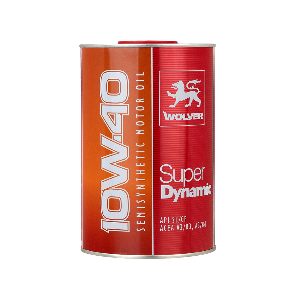 روغن موتور خودرو ولور مدل Super dynamic 10W40 SN حجم 1 لیتر