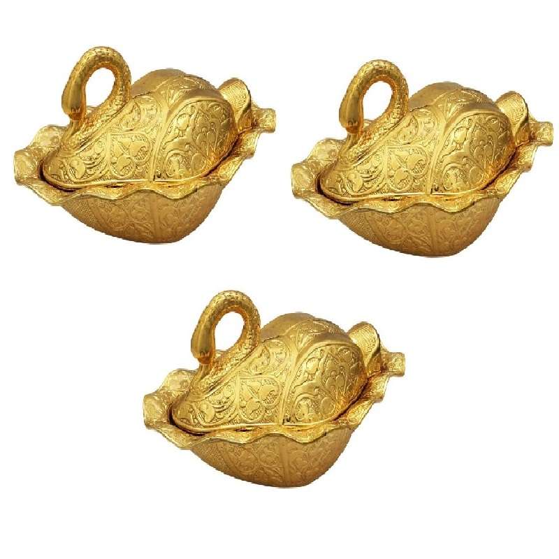 شکلات خوری طرح قو مرغابی مجموعه 3 عددی 
