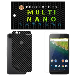 Multi Nano X-SFC Screen Protector For Huawei Nexus 6P with back skin