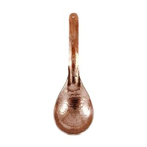قاشق آجیل خوری مسی  مدل طرح دار کد ZH182