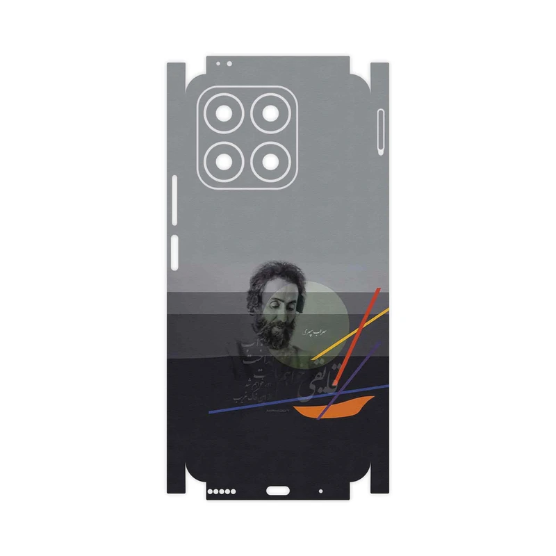 برچسب پوششی ماهوت مدل Sohrab Sepehri-FullSkin مناسب برای گوشی موبایل آنر X8a