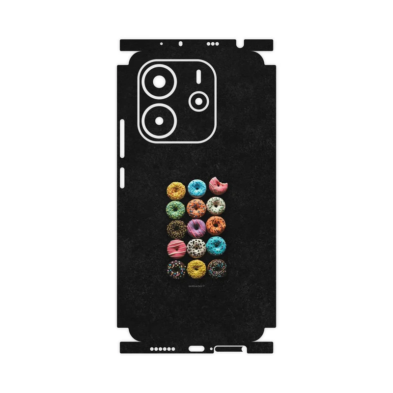 برچسب پوششی ماهوت مدل Doughnut-FullSkin مناسب برای گوشی موبایل شیائومی Redmi Note 14 4G
