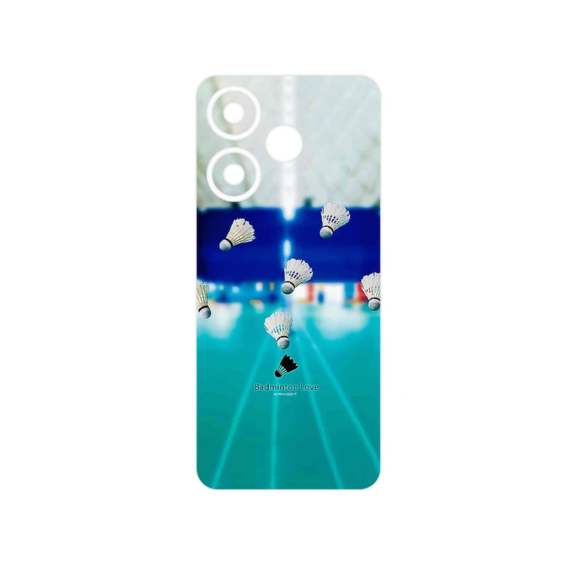 برچسب پوششی ماهوت مدل Badminton مناسب برای گوشی موبایل شیائومی Redmi 13