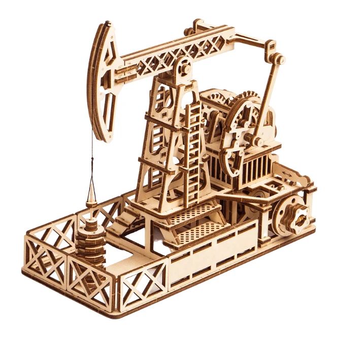 ساختنی مدل ماکت چوبی دکل نفت کد M118