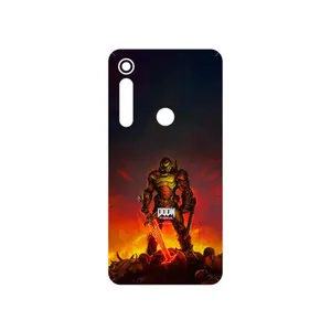 MAHOOT DOOM Game Series Cover Sticker for Motorola One Macro