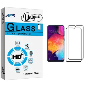 AFS Unique Glass Screen Protector For Samsung Galaxy A50 Pack Of 2
