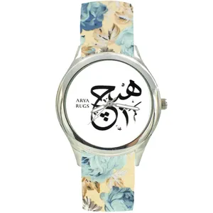 ساعت مچی عقربه ای زنانه مدل  بند پارچه ای کد 4606