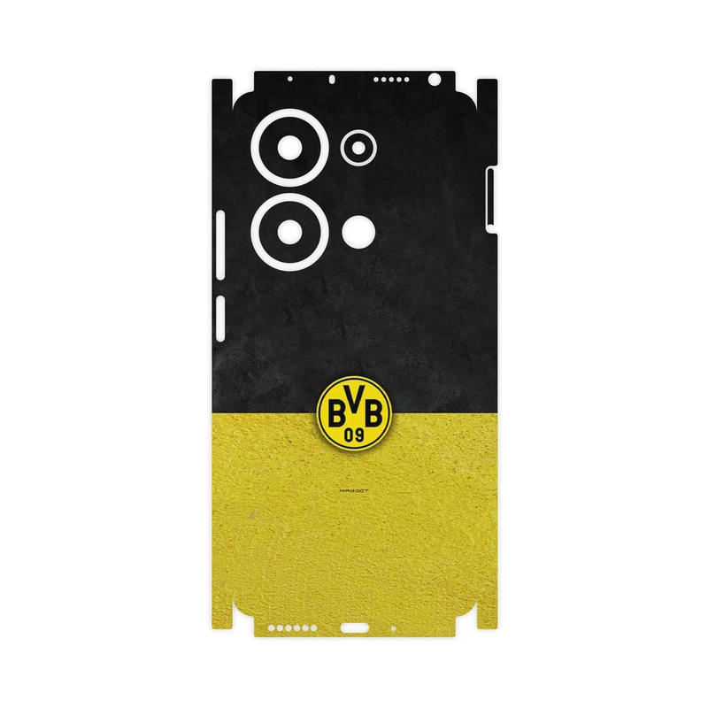 برچسب پوششی ماهوت مدل Borussia Dortmund FC-FullSkin مناسب برای گوشی موبایل شیائومی Poco M6 Pro 4G