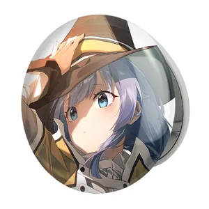 آینه جیبی خندالو طرح روکسی انیمه موشوکو تنسی مدل تاشو کد 24036 