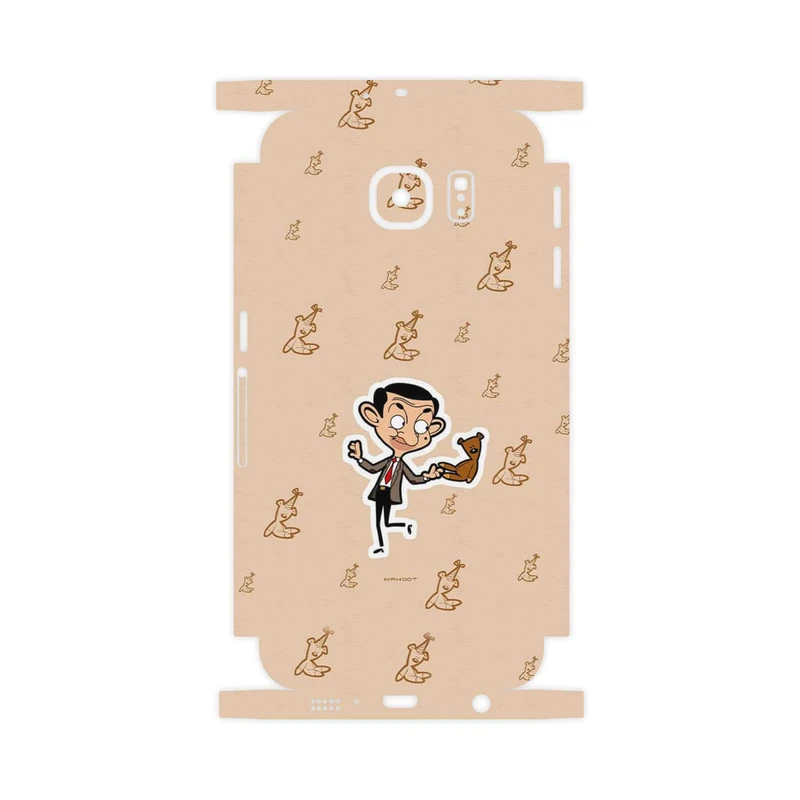 برچسب پوششی ماهوت مدل Mr.Bean-FullSkin مناسب برای گوشی موبایل سامسونگ Galaxy S6 Edge