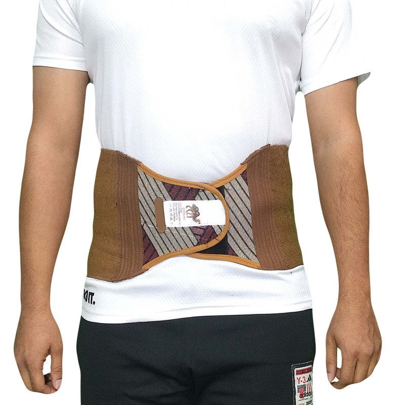 گرم کن شکم و پهلو مدل پشم شتر کد 002