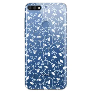 Megafone Flower C42-W Cover For Huawei Y7 Prime 2018 / Y7 2018