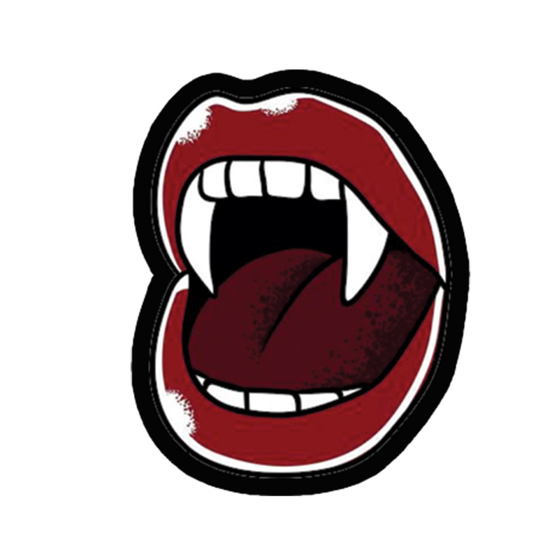 استیکر تزئینی موبایل طرح دهان کد 2278