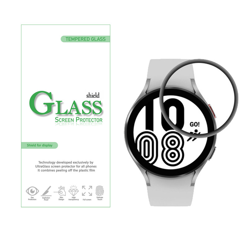 محافظ صفحه نمایش شیلد گلس مدل PMMA مناسب برای ساعت هوشمند سامسونگ Galaxy Watch4 40mm