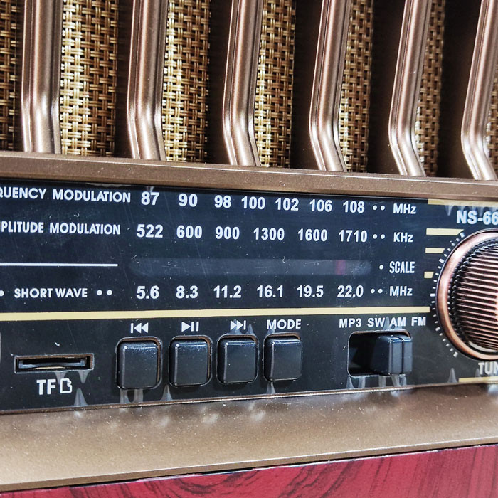 رادیو مدل بلوتوثی کد 168