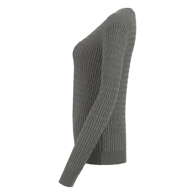 پلیور زنانه سرژه مدل 225154 رنگ خاکستری