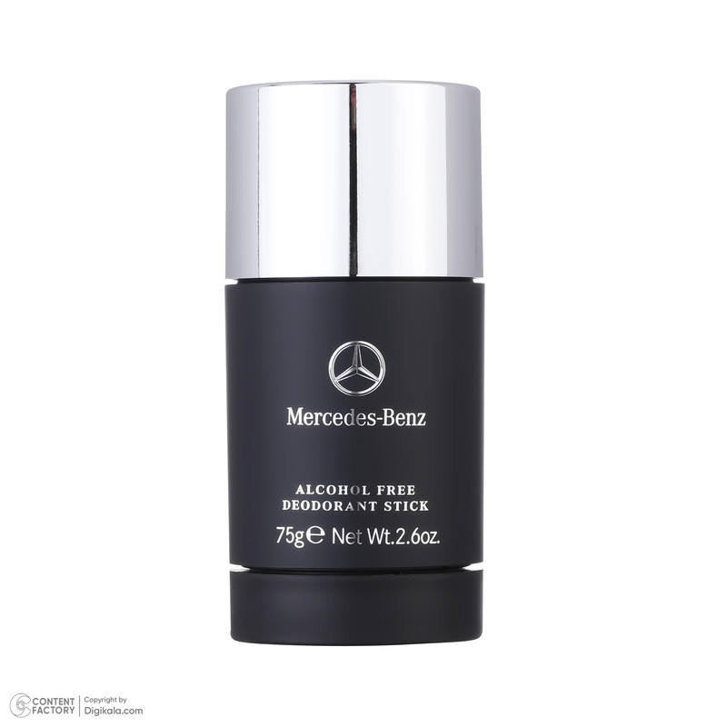 ست ادوتویلت مردانه مرسدس بنز مدل 1001 حجم 120 میلی لیتر به همراه استیک دئودورانت مردانه مرسدس بنز مدل For Men وزن 75 گرم