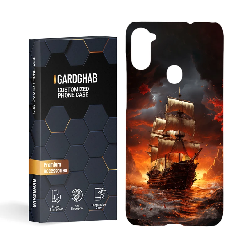  کاور گارد قاب مدل پسرانه مناسب برای گوشی موبایل سامسونگ Galaxy A11