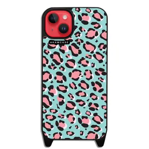 AKAM AMCWLA14PLUS-PANTHER PATTERN12 Cover For Apple iPhone 14 Plus