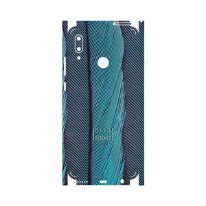 MAHOOT Turquoise feathers-FullSkin Cover Sticker for Huawei P Smart 2019