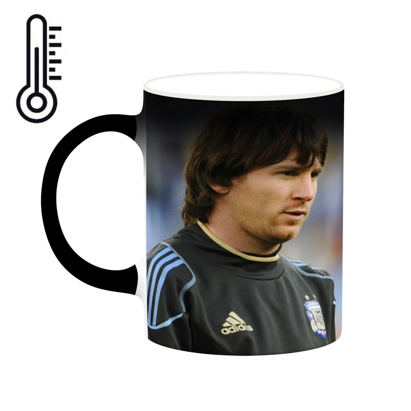 ماگ حرارتی کاکتی طرح Leo Messi لئو مسی مدل mgh42389