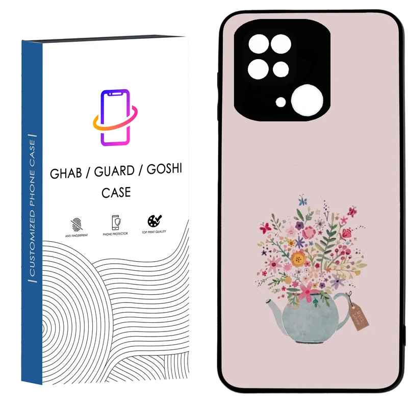 کاور قاب گارد گوشی طرح دخترانه کد 31 - TPU مناسب برای گوشی موبایل شیائومی Poco C40