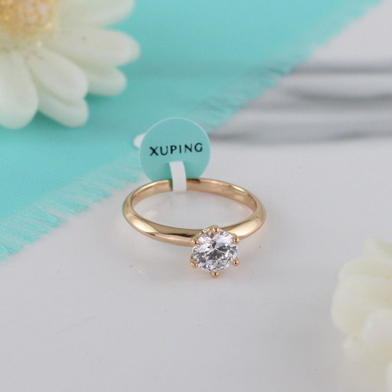 انگشتر زنانه ژوپینگ مدل سولیتر کد L463