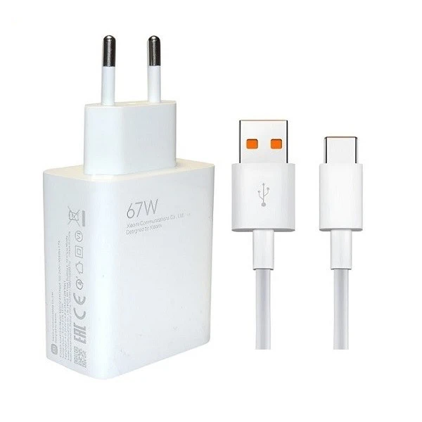  شارژر دیواری 67 وات مدل SUPER FAST به همراه کابل تبدیل USB-C