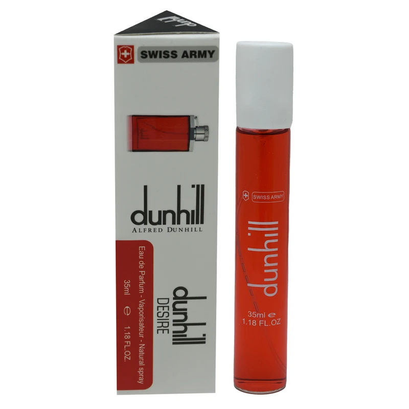 عطر جیبی مردانه سوئیس آرمی مدل دانهیل دیزایر حجم 35 میلی لیتر