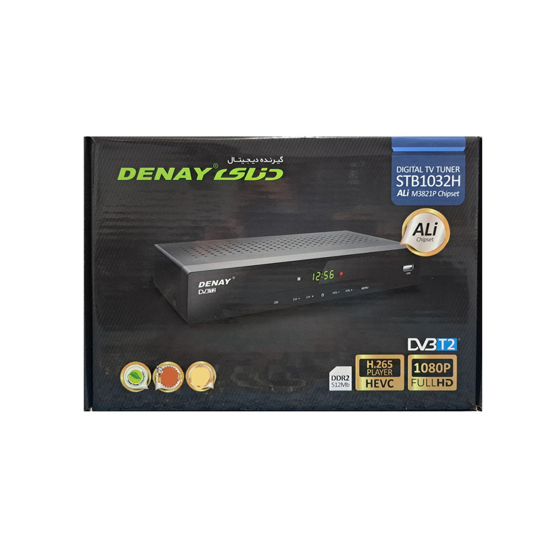 گیرنده دیجیتال دنای مدل STB-1032 HEVC