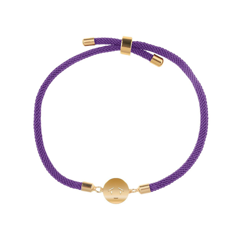 دستبند طلا 18 عیار زنانه مدوپد مدل ایموجی کد D26-10100