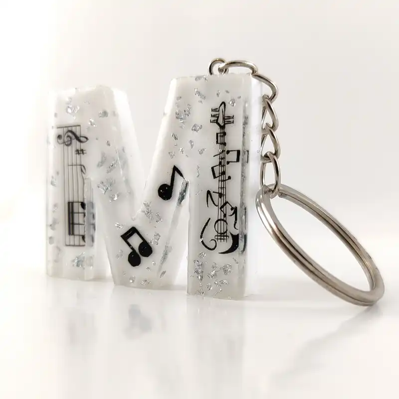 جاکلیدی رزینی طرح موسیقی حرف M