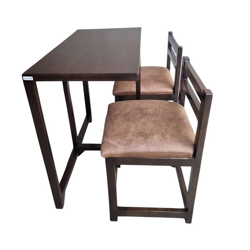 میز و صندلی ناهارخوری 2 نفره گالری چوب آشنایی مدل Ti-715