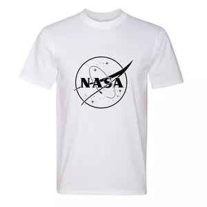 تی شرت آستین کوتاه مردانه مدل T374 طرح ناسا