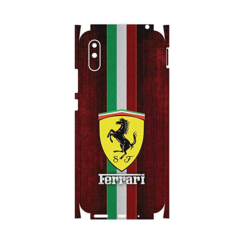 برچسب پوششی ماهوت مدل Ferrari-FullSkin مناسب برای گوشی موبایل شیائومی Redmi 9A