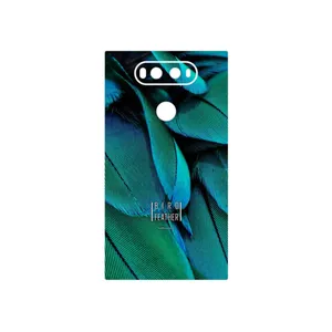 MAHOOT Green Feather Cover Sticker for LG V20