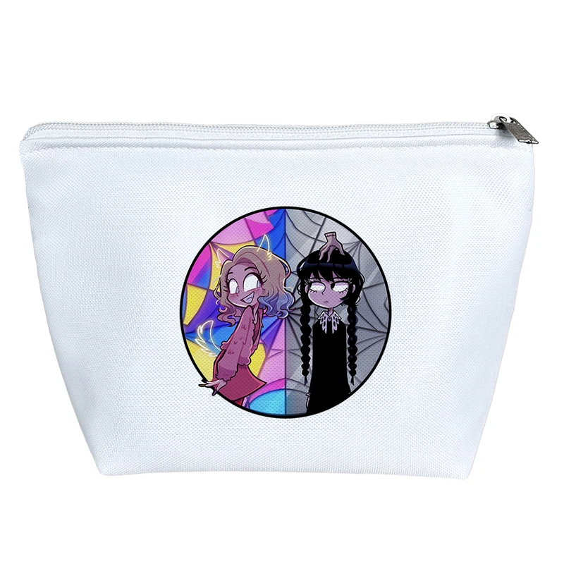 کیف لوازم آرایش دخترانه خندالو مدل ونزدی و ایند سریال ونزدی کد 2058