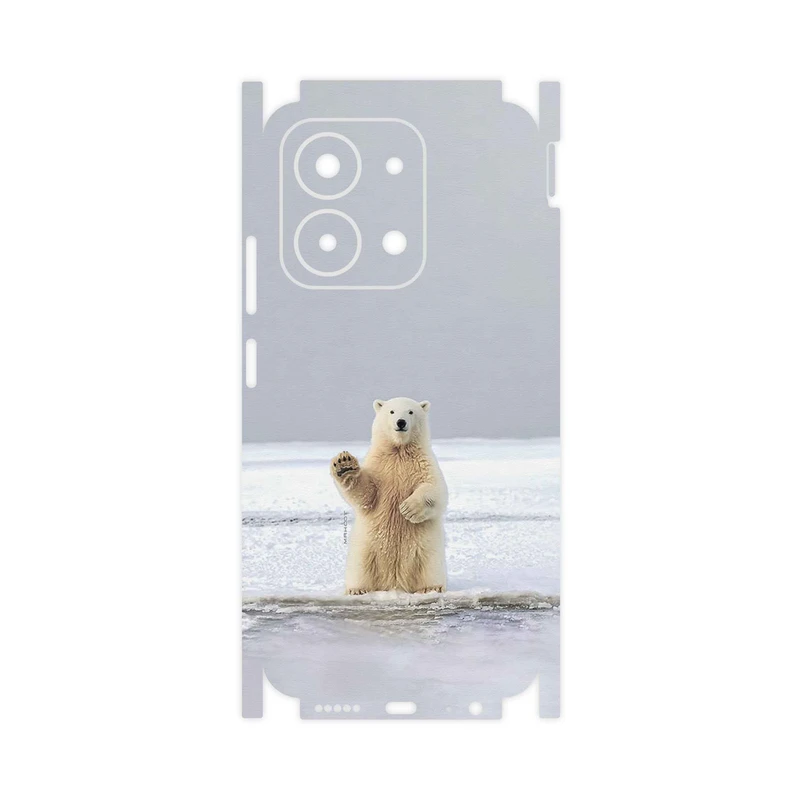 برچسب پوششی ماهوت مدل Polar_bear-FullSkin مناسب برای گوشی موبایل شیائومی Redmi 15C 4G